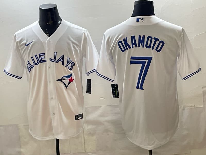 Men's Toronto Blue  Jays Kazuma Okamoto 7