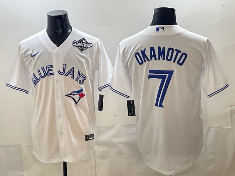 Men's Toronto Blue Jays Kazuma Okamoto 7