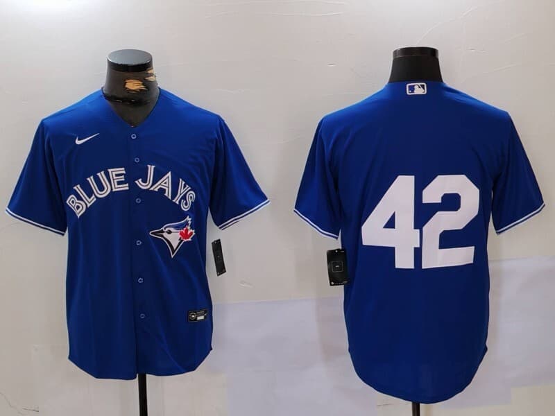 Men's Toronto Blue Jays Nike   Jackie Robinson Day Home Limited Jersey