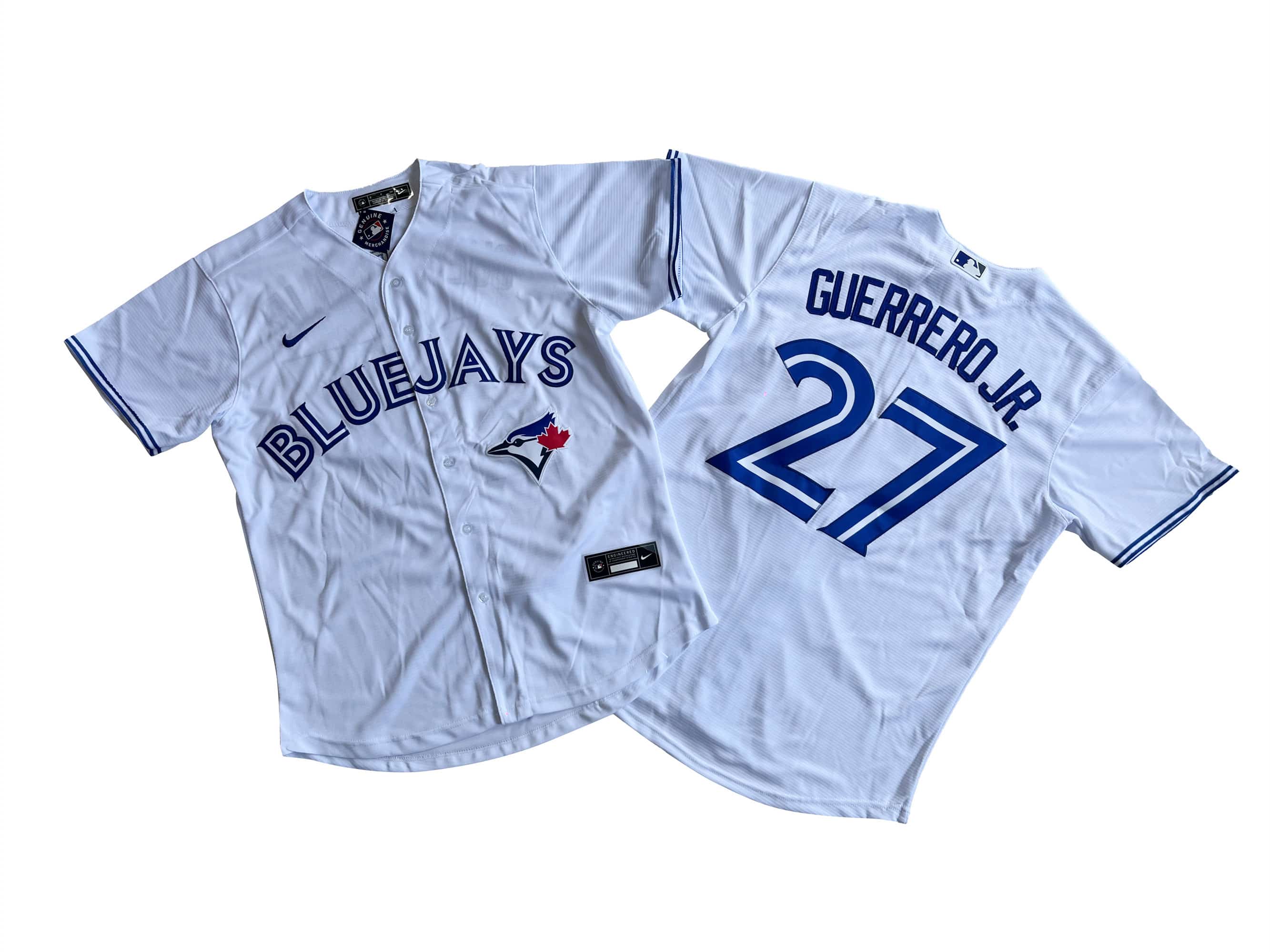 Men's Toronto Blue Jays Vladimir Guerrero Jr. Nike White Alternate Replica Player Jersey