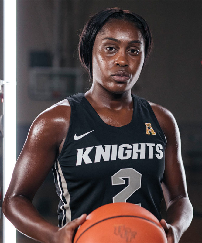 Men's UCF Knights Custom Nike Black Knights College Basketball Jersey