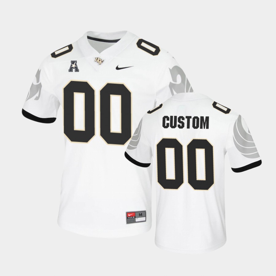 Men's UCF Knights Custom Nike White College Football Jersey