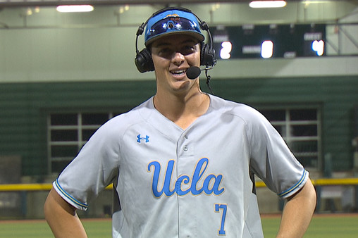 Men's UCLA Bruins #7 JT Schwartz Grey Under Armour College Baseball Jersey