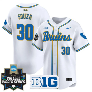 Men's UCLA Bruins 2025 World Series Vapor Premier Limited Jersey - All Stitched  August Souza30
