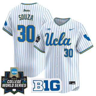 Men's UCLA Bruins 2025 World Series Vapor Premier Limited Jersey - All Stitched August Souza 30