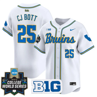 Men's UCLA Bruins 2025 World Series Vapor Premier Limited Jersey - All Stitched CJ Bott25
