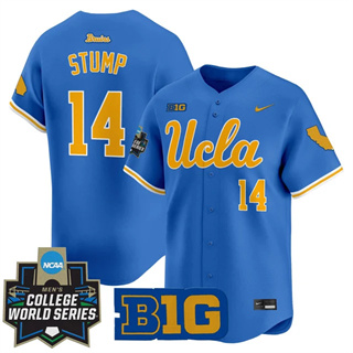 Men's UCLA Bruins 2025 World Series Vapor Premier Limited Jersey - All Stitched Landon Stump