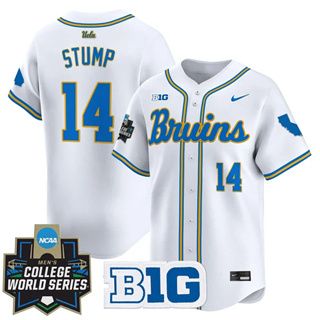 Men's UCLA Bruins 2025 World Series Vapor Premier Limited Jersey - All Stitched Landon Stump14