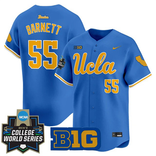 Men's UCLA Bruins 2025 World Series Vapor Premier Limited Jersey - All Stitched Michael Barnett