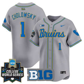Men's UCLA Bruins 2025 World Series Vapor Premier Limited Jersey - All Stitched Roch Cholowsky   1