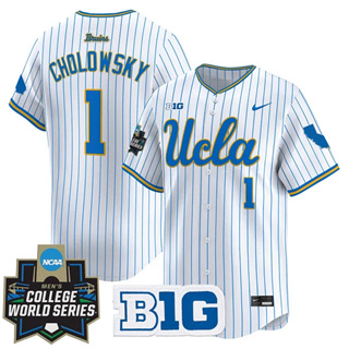 Men's UCLA Bruins 2025 World Series Vapor Premier Limited Jersey - All Stitched Roch Cholowsky 1