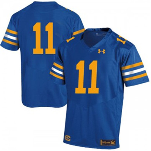 Men's Under Armour Royal Cal Bears Custom Replica Football Jersey