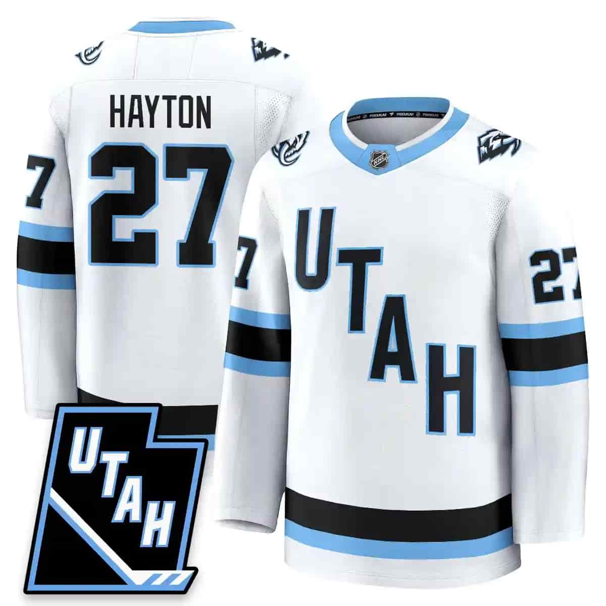 Men's Utah Hockey ‘Mammoth’ 2025 Limited Jersey - All Stitched Barrett Hayton   - 27