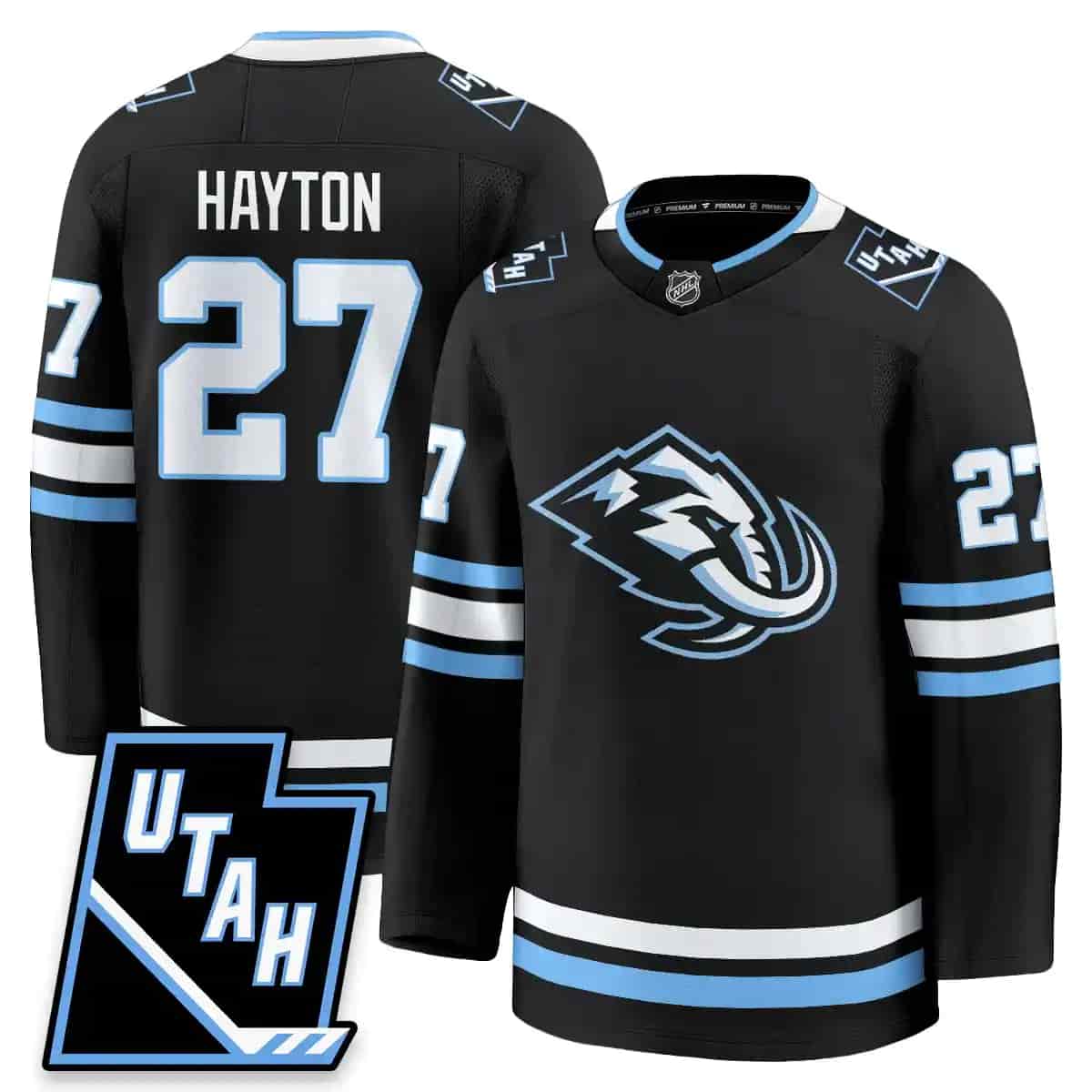 Men's Utah Hockey ‘Mammoth’ 2025 Limited Jersey - All Stitched Barrett Hayton - 27