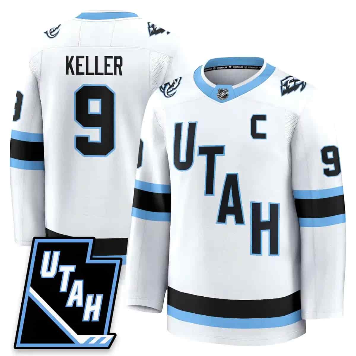 Men's Utah Hockey ‘Mammoth’ 2025 Limited Jersey - All Stitched Clayton Keller - #9