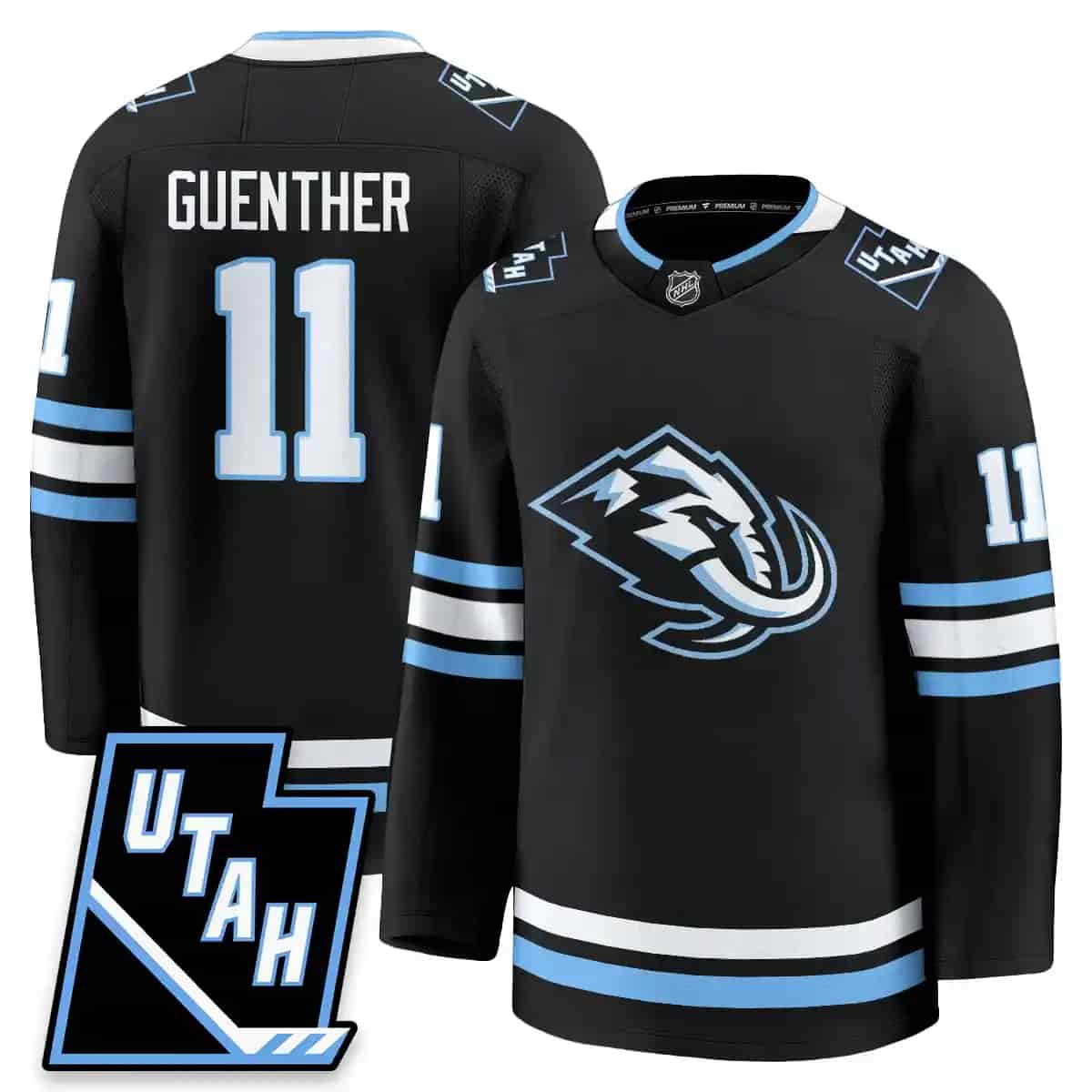 Men's Utah Hockey ‘Mammoth’ 2025 Limited Jersey - All Stitched Dylan Guenther - 11