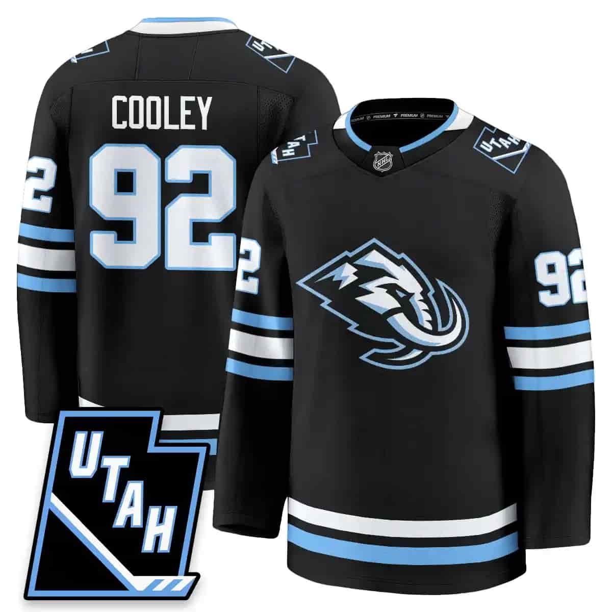 Men's Utah Hockey ‘Mammoth’ 2025 Limited Jersey - All Stitched Logan Cooley - 92