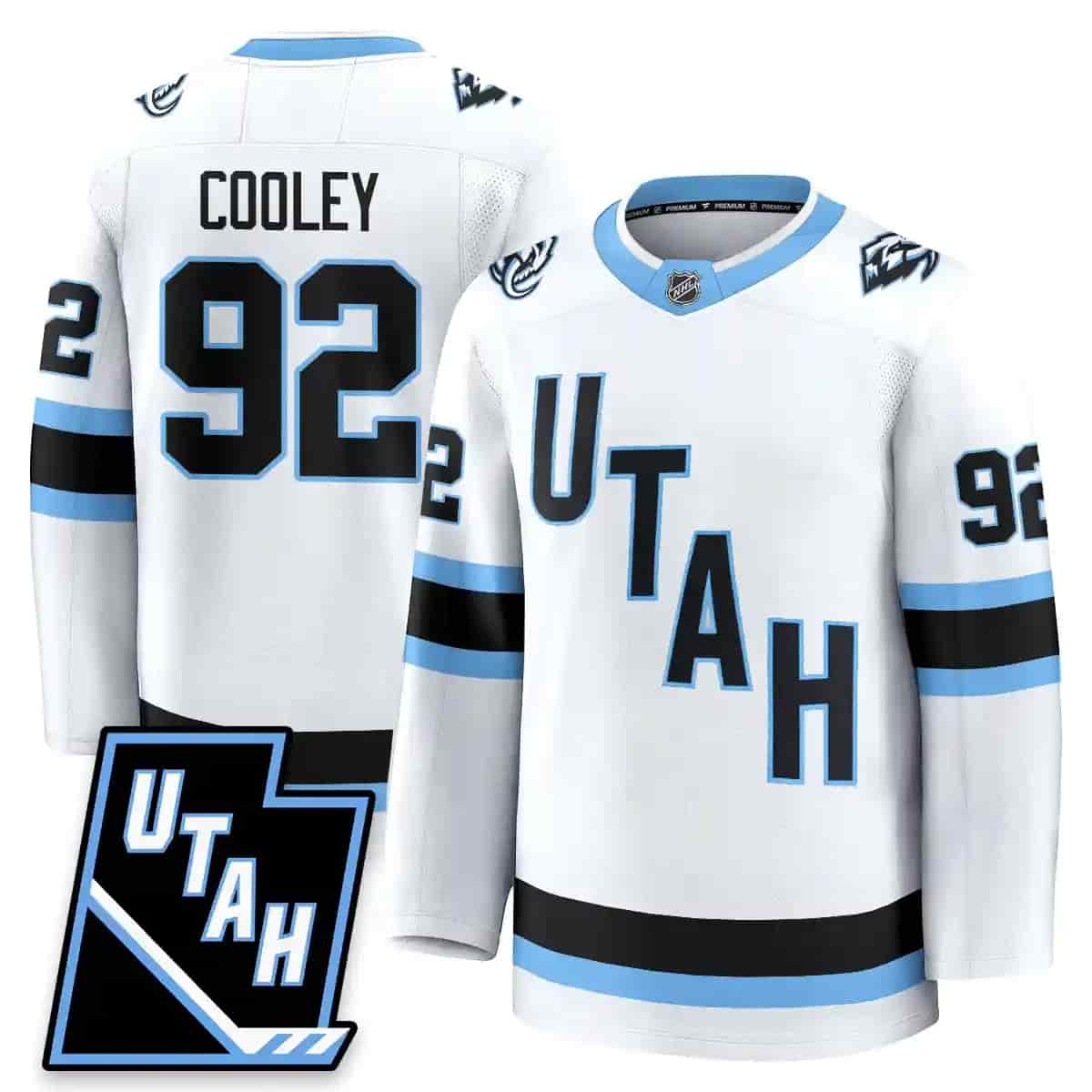 Men's Utah Hockey ‘Mammoth’ 2025 Limited Jersey - All Stitched Logan Cooley #92