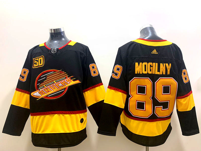 Men's Vancouver Canucks Retired Player #89 Alexander Mogilny