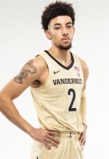 Men's Vanderbilt Commodores #2 Scotty Pippen Jr. Nike 2020 Gold College Game Basketball 