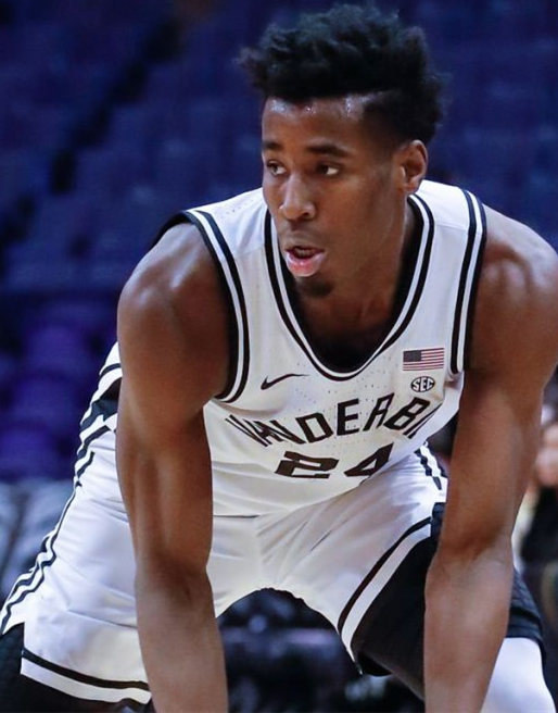 Men's Vanderbilt Commodores #24 Aaron Nesmith Nike 2020 White Round Neck College Game Basketball Jersey 