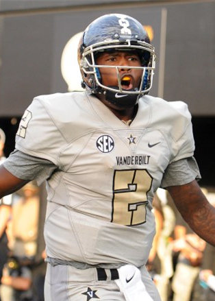 Men's Vanderbilt Commodores Custom Nike 2015 Grey Gold College Football Jersey