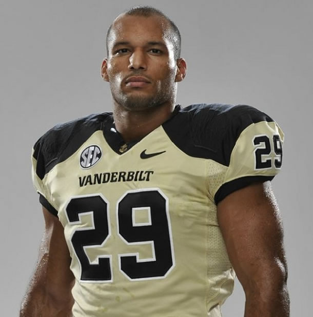 Men's Vanderbilt Commodores Custom Nike 2017 Gold College Football Jersey