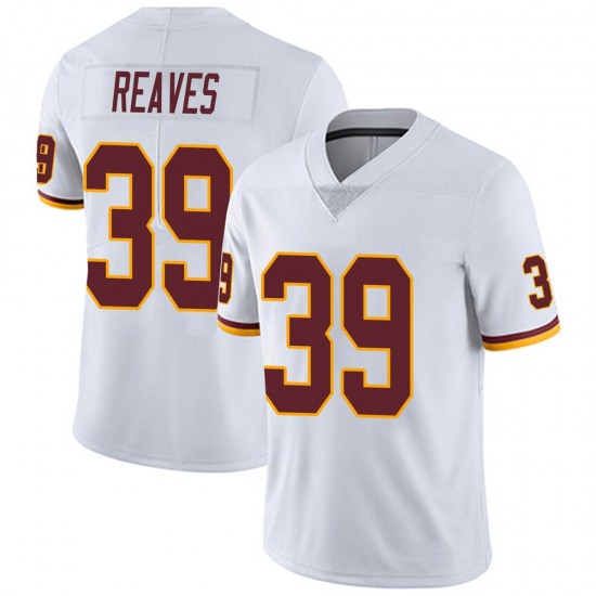 Men's Washington #39 Jeremy Reaves Limited Vapor Untouchable White Jersey