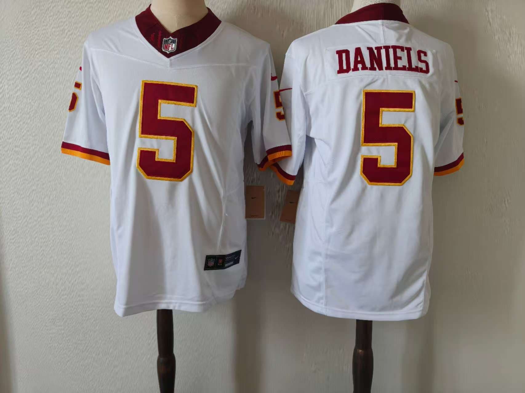 Men's Washington Commanders Throwback Vapor Limited Jersey - All Stitched  Jayden Daniels 5