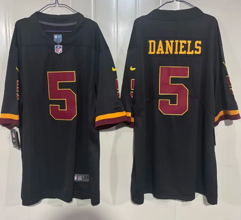 Men's Washington Commanders Throwback Vapor Limited Jersey - All Stitched  Jayden Daniels 5