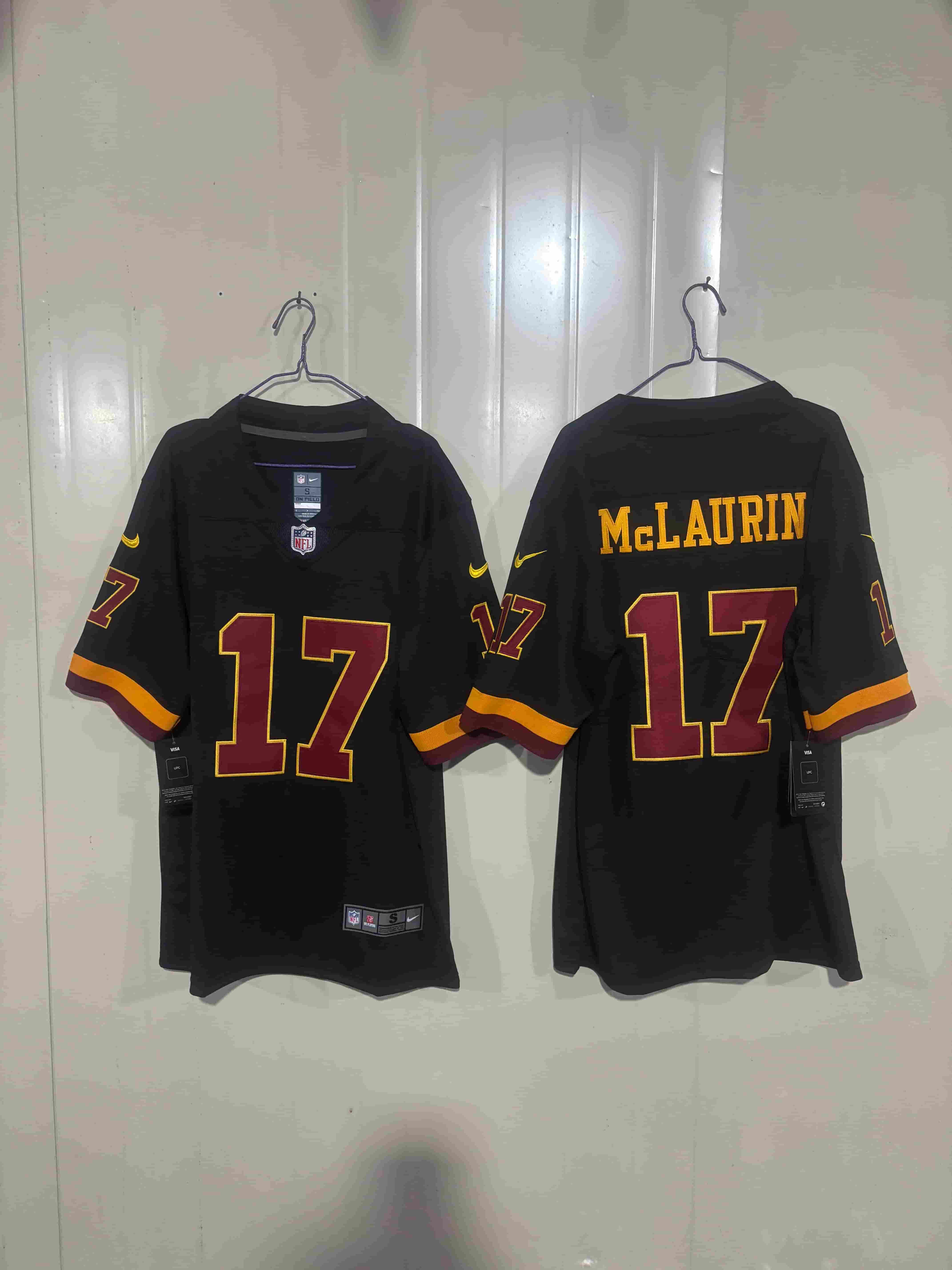 Men's Washington Commanders Throwback Vapor Limited Jersey - All Stitched  McLAURIN 17