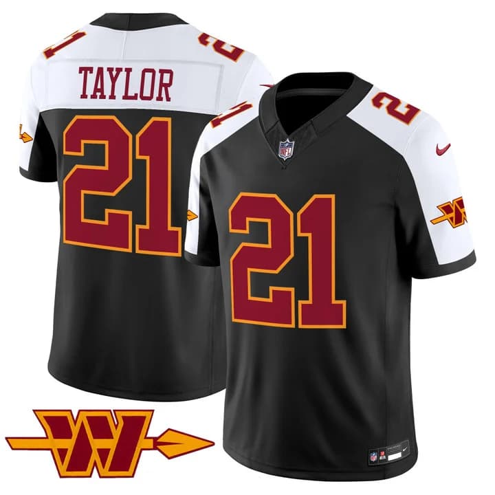 Men's Washington Commanders Throwback Vapor Limited Jersey - All Stitched 21     Sean Taylor