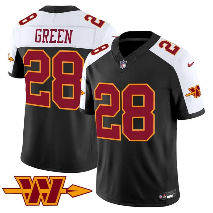 Men's Washington Commanders Throwback Vapor Limited Jersey - All Stitched 28   Darrell Green