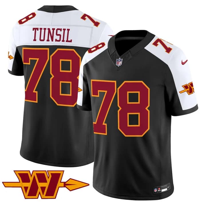 Men's Washington Commanders Throwback Vapor Limited Jersey - All Stitched 78    Laremy Tunsil