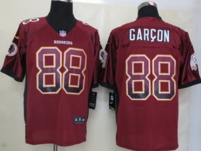Men's Washington Redskins #88 Pierre Garcon 2013 Nike Drift Fashion Red Elite Jersey