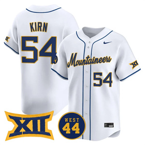 Men's West Virginia Mountaineers 2025 Vapor Premier Limited Jersey - All Stitched Griffin Kirn     54