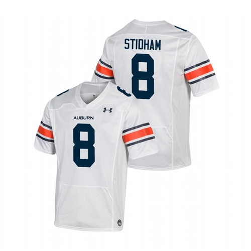Men's White Auburn Tigers Jarrett Stidham Replica Football Jersey