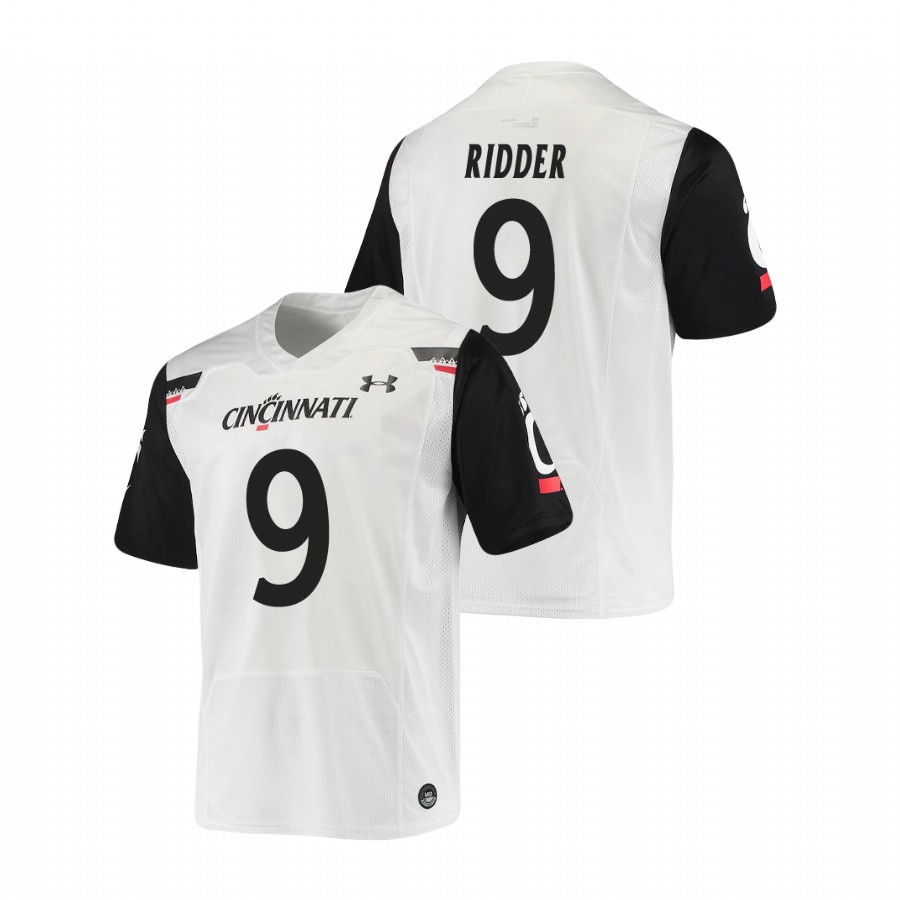 Men's White Cincinnati Bearcats Desmond Ridder Replica Football Jersey