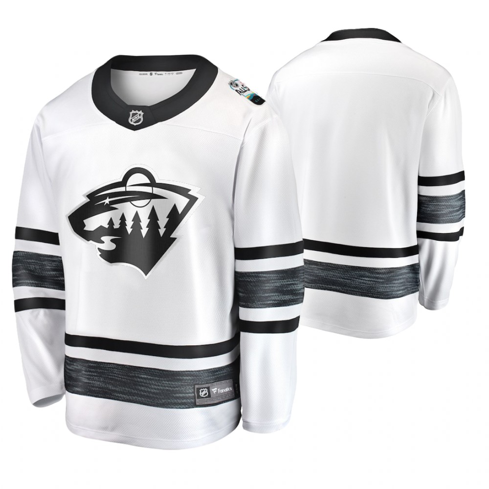 Men's Wild White 2019 NHL All-Star Jersey