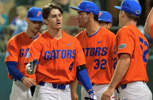 Men's Youth Florida Gators Custom Nike 2020 Orange College Baseball Jersey