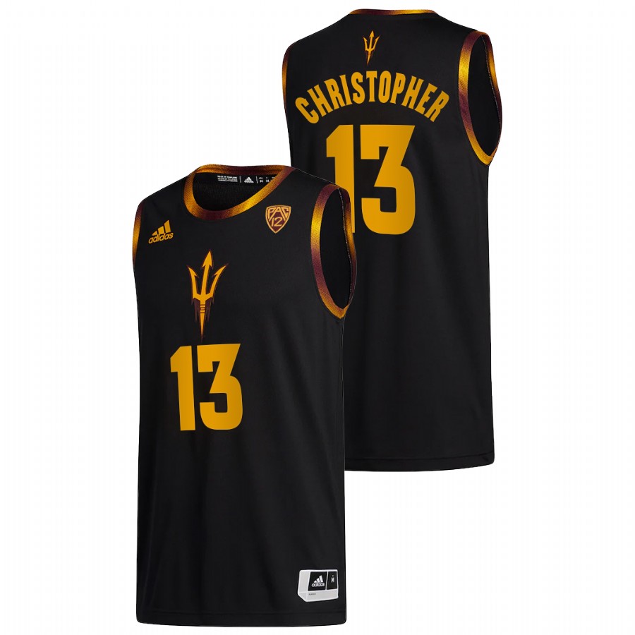 Men Arizona State Sun Devils Josh Christopher Alumni Jersey Black