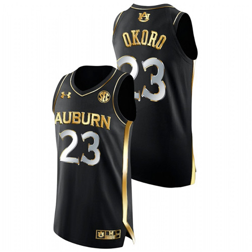 Men Auburn Tigers Isaac Okoro Alumni Basketball Jersey Black