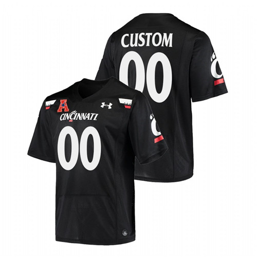 Men Black Cincinnati Bearcats Custom Alumni College Football Jersey