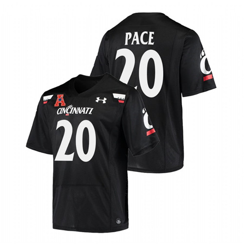 Men Black Cincinnati Bearcats Deshawn Pace Alumni College Football Jersey