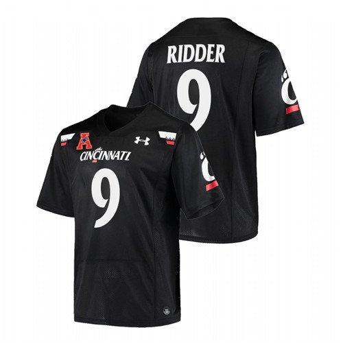 Men Black Cincinnati Bearcats Desmond Ridder Alumni College Football Jersey