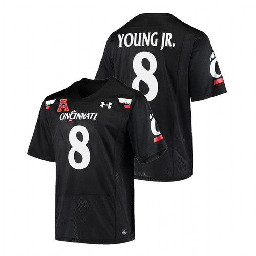 Men Black Cincinnati Bearcats Michael Young Jr. Alumni College Football Jersey