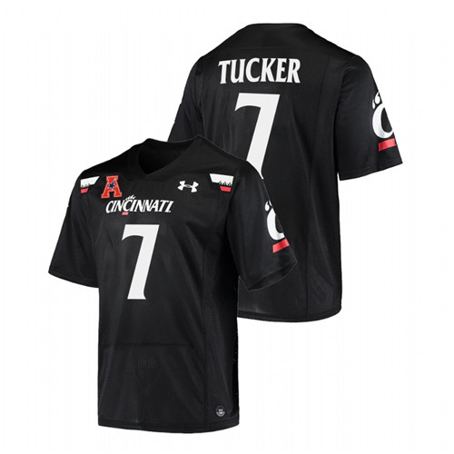 Men Black Cincinnati Bearcats Tre Tucker Alumni College Football Jersey