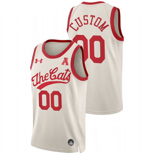 Men Cincinnati Bearcats Custom 2022 The Cats Jersey White