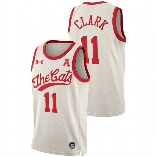 Men Cincinnati Bearcats Gary Clark Alumni Basketball Jersey White