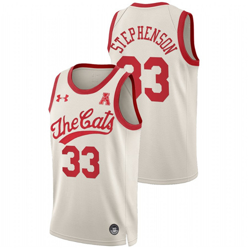 Men Cincinnati Bearcats Lance Stephenson Alumni Basketball Jersey White